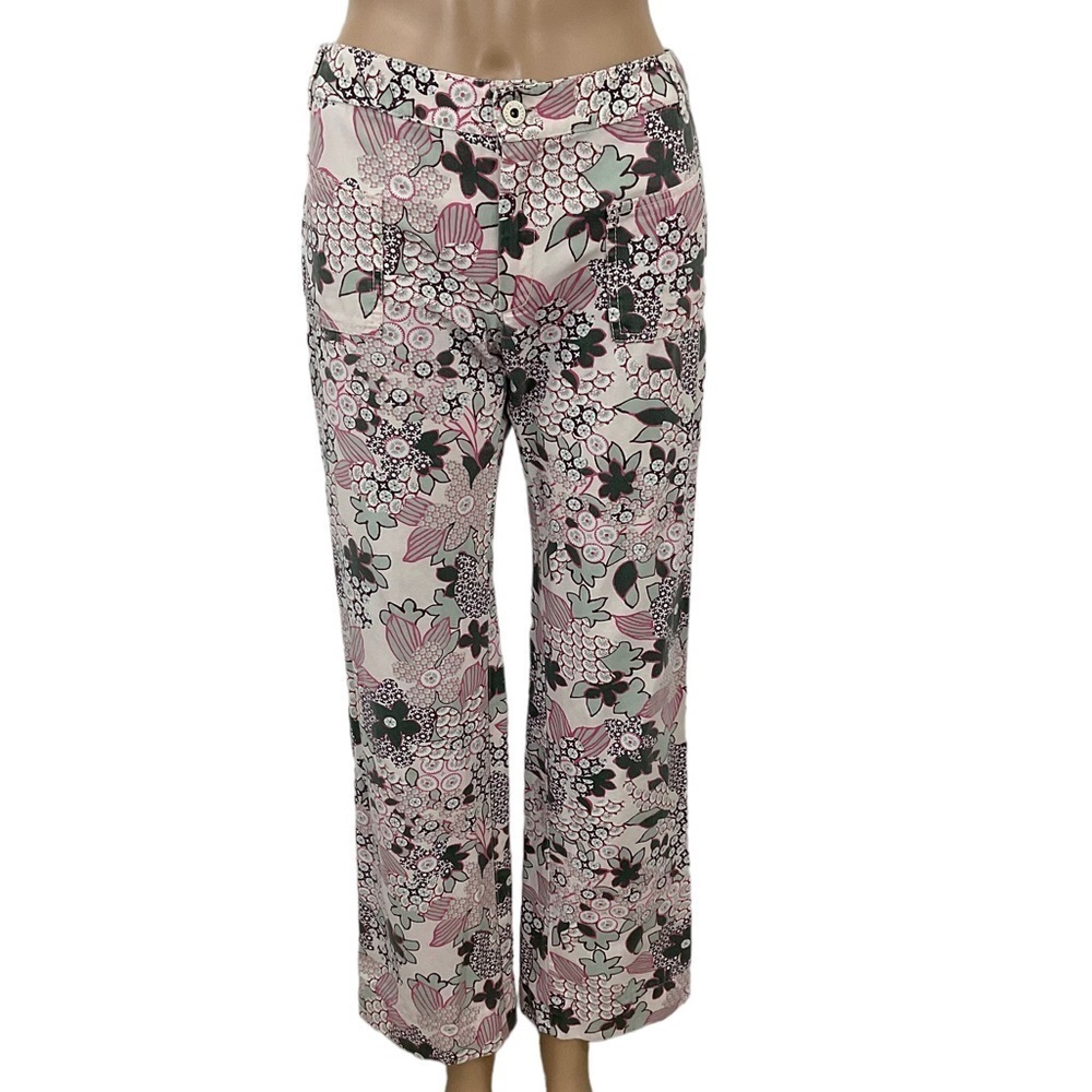 MAXMARA Weekend Floral jeans size 2 made in Italy
